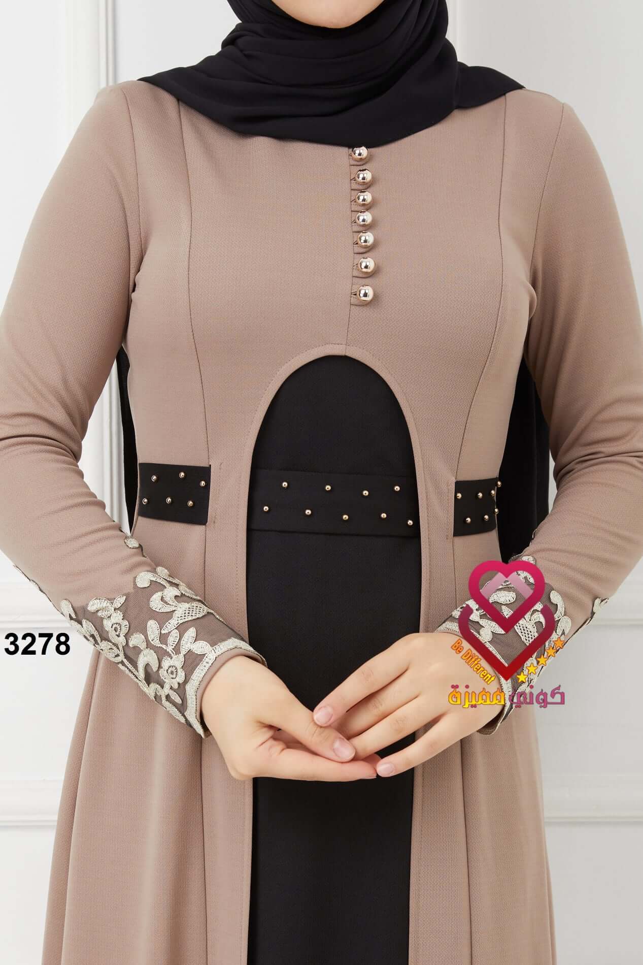 فستان 3278 بيج