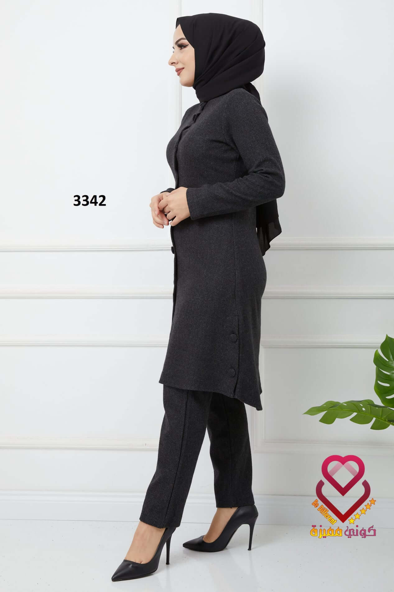 طقم بنطلون 3342 اسود