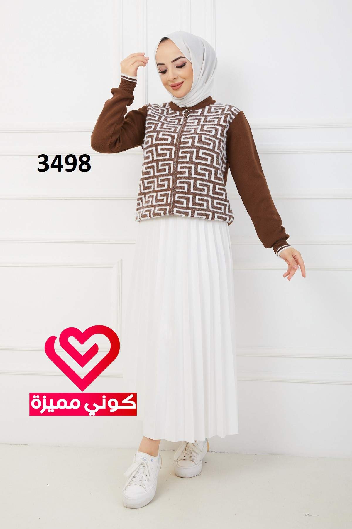 جكيت شتوي 3498 بني