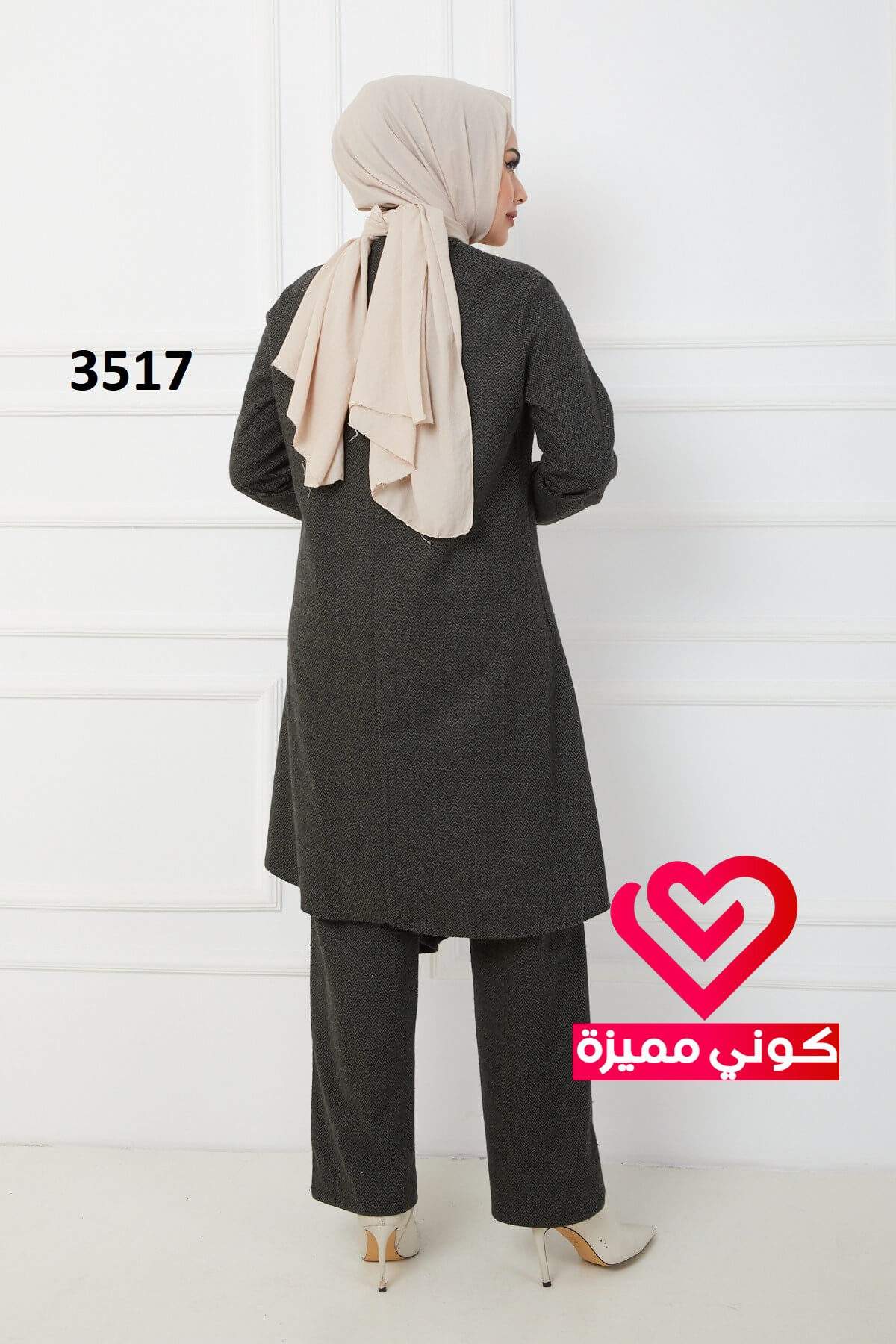 طقم شتوي 3517 زيتي