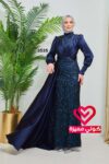 فستان 3535 كحلي