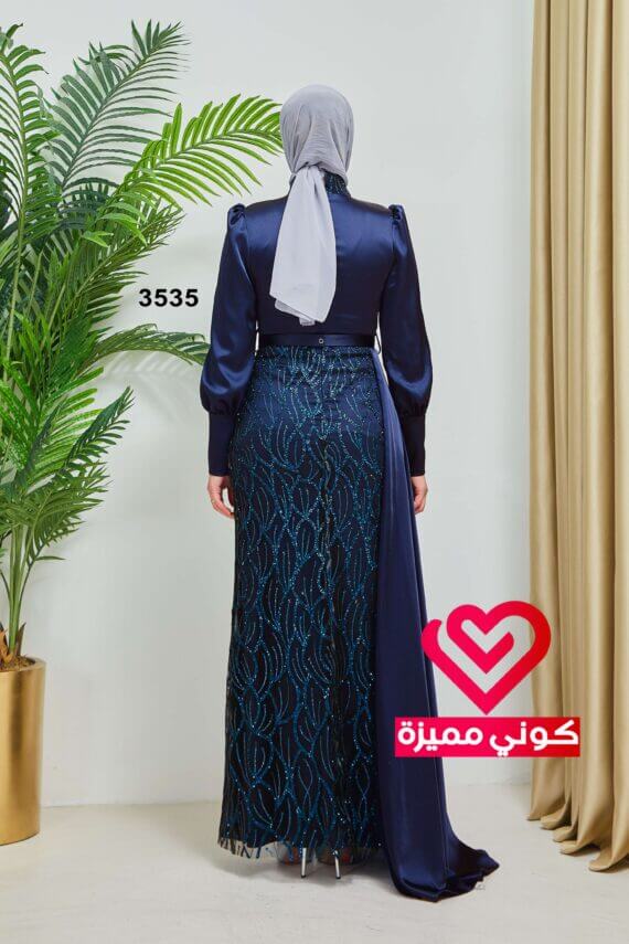 فستان 3535 كحلي