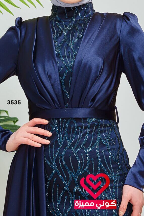 فستان 3535 كحلي