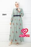 فستان 3541 فستقي