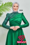 فستان 3534 اخضر