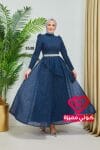فستان 3538 كحلي