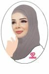 الاميرة قطعتين رمادي