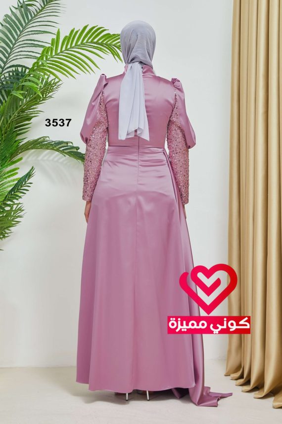 فستان 3537 زهري