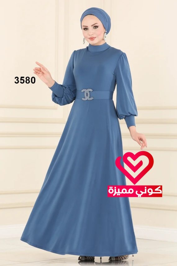 فستان 3580 ازرق