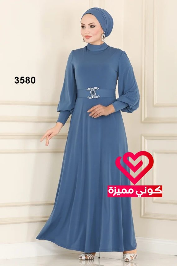 فستان 3580 ازرق