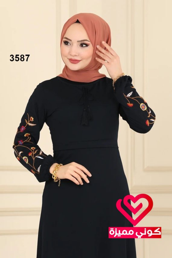 فستان 3587 كحلي