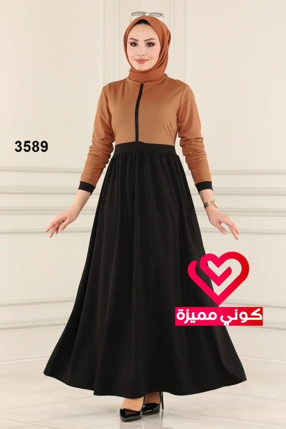 فستان 3589 اسود