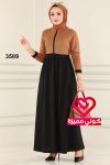 فستان 3589 اسود