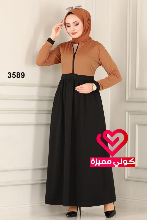 فستان 3589 اسود