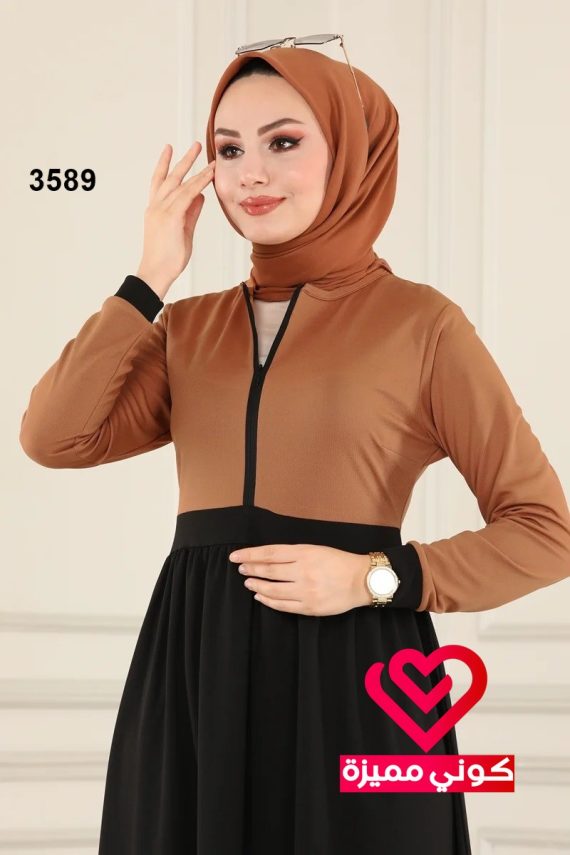 فستان 3589 اسود