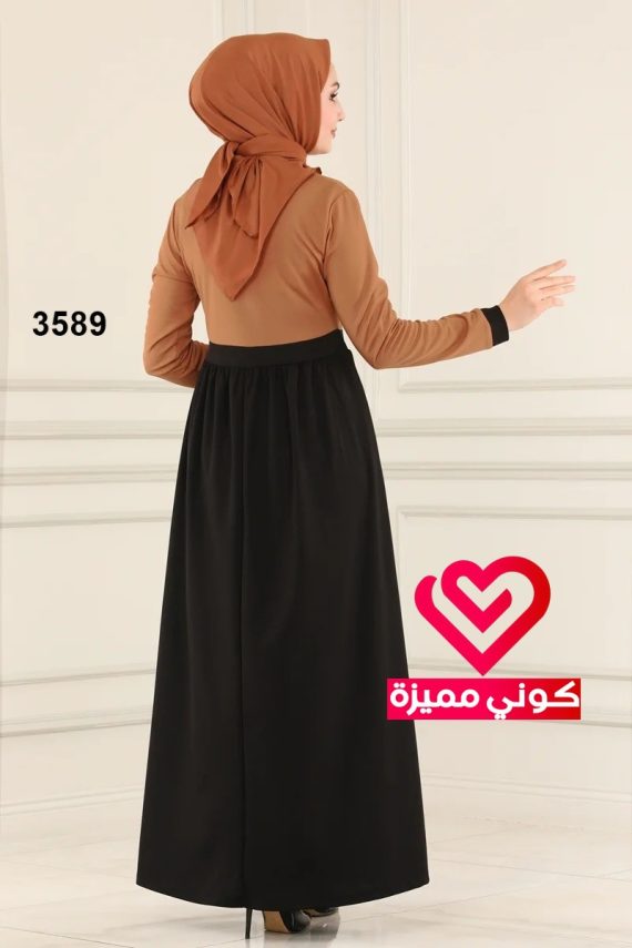 فستان 3589 اسود