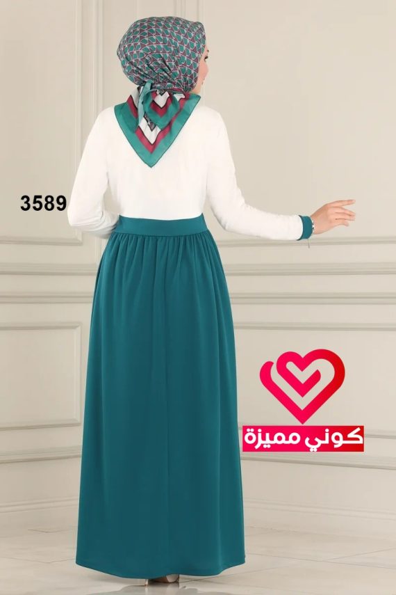 فستان 3589 بترولي