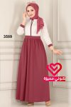 فستان 3589 زهري