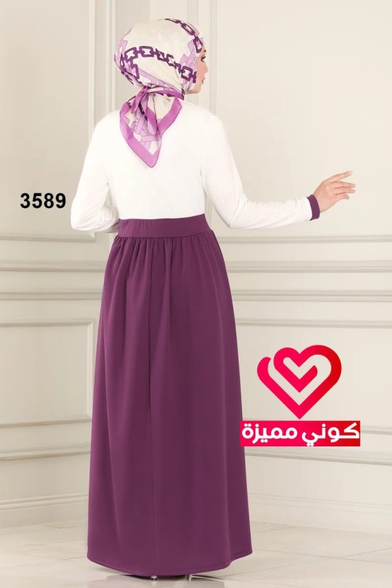 فستان 3589 ليلكي