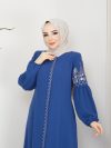 جلباب 3576 ازرق