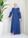 جلباب 3576 ازرق