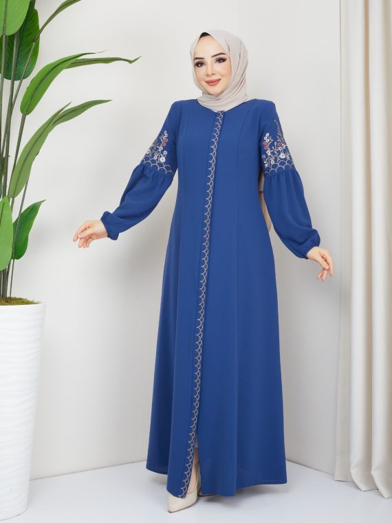 جلباب 3576 ازرق