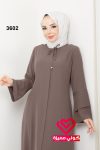 عباة 3602 بيج غامق