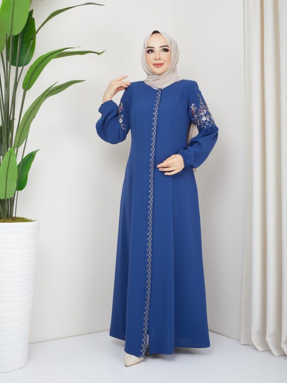 جلباب 3576 ازرق