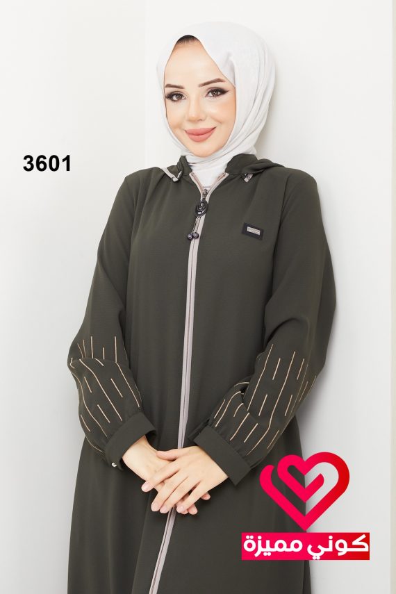 جلباب 3601 زيتي