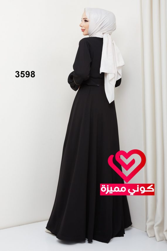 فستان 3598 اسود