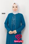 فستان سهرة 3609 تركواز