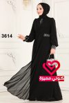فستان 3614 اسود