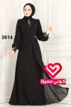 فستان 3614 اسود