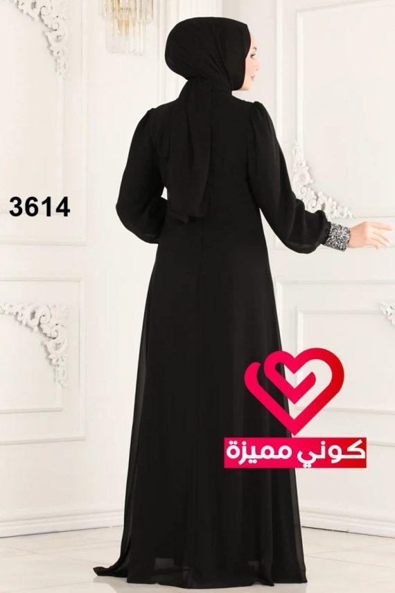 فستان 3614 اسود