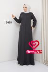 جلباب شتوي 3620 رمادي