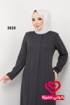 جلباب شتوي 3620 رمادي