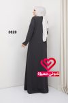 جلباب شتوي 3620 رمادي