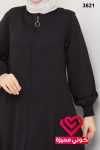 جلباب كلوش 3621 اسود