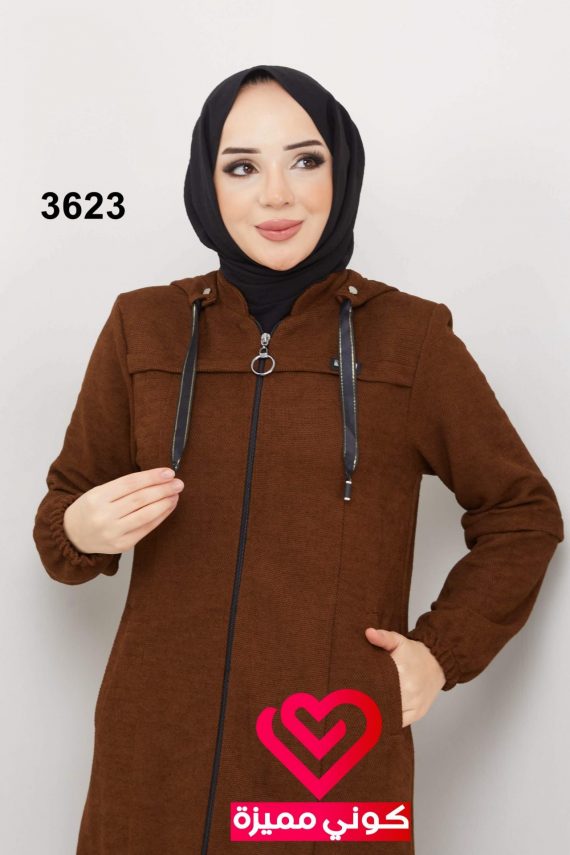 جلباب 3623 عسلي