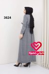 فستان شتوي 3624 سكني