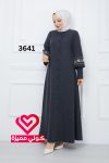 جلباب عملي 3641 رمادي
