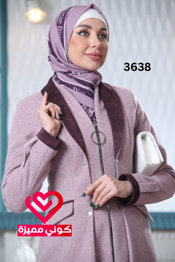 جلباب  3638 نهدي فاتح