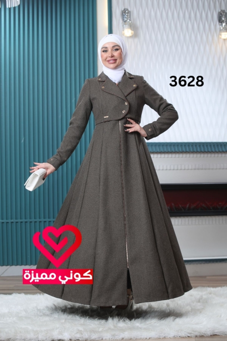 جلباب 3628 بيج غامق