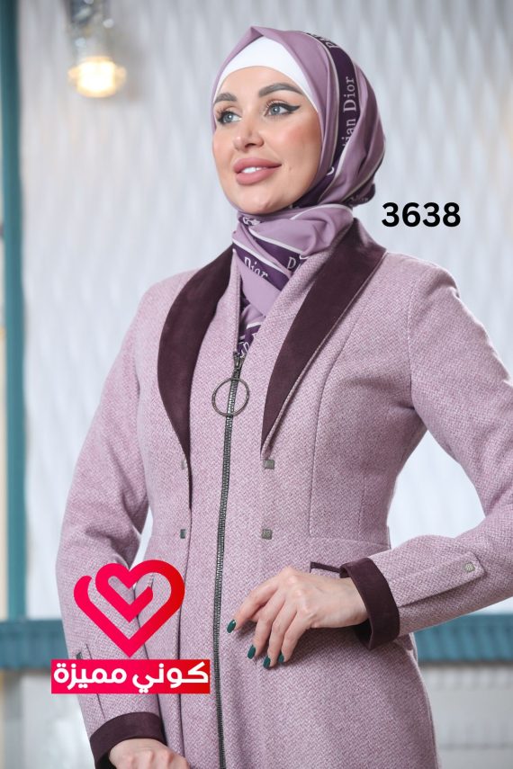 جلباب  3638 نهدي فاتح