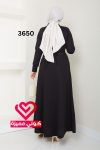 فستان 3650 اسود