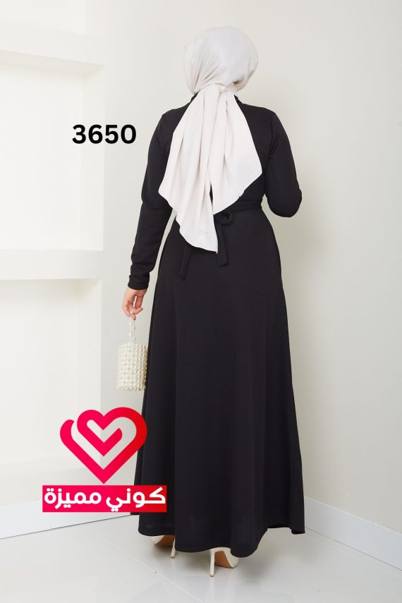 فستان 3650 اسود