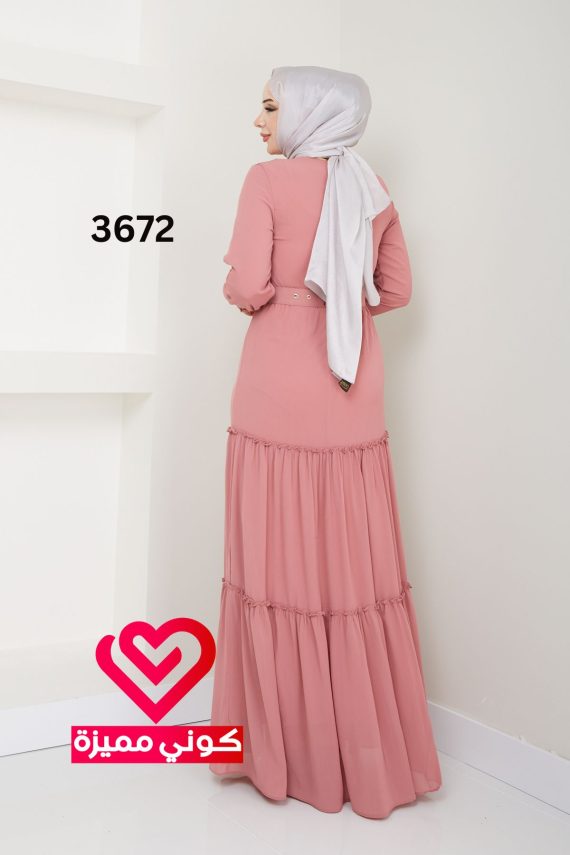 فستان 3672 زهري