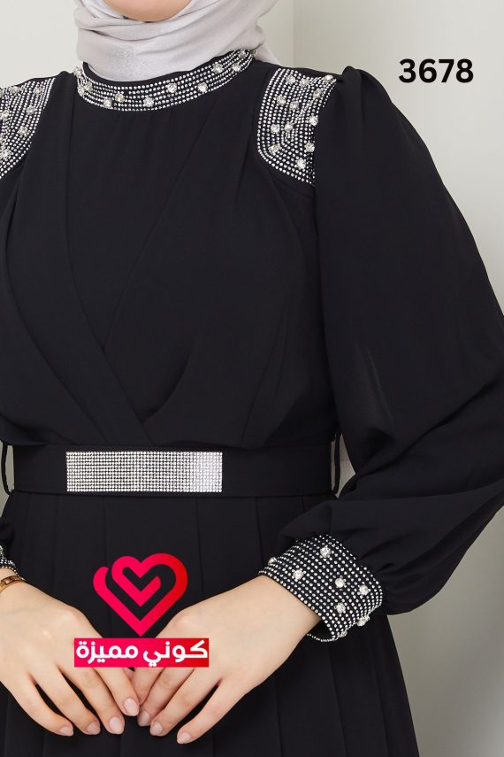 فستان 3678 اسود