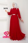 فستان 3678 احمر