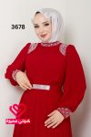 فستان 3678 احمر